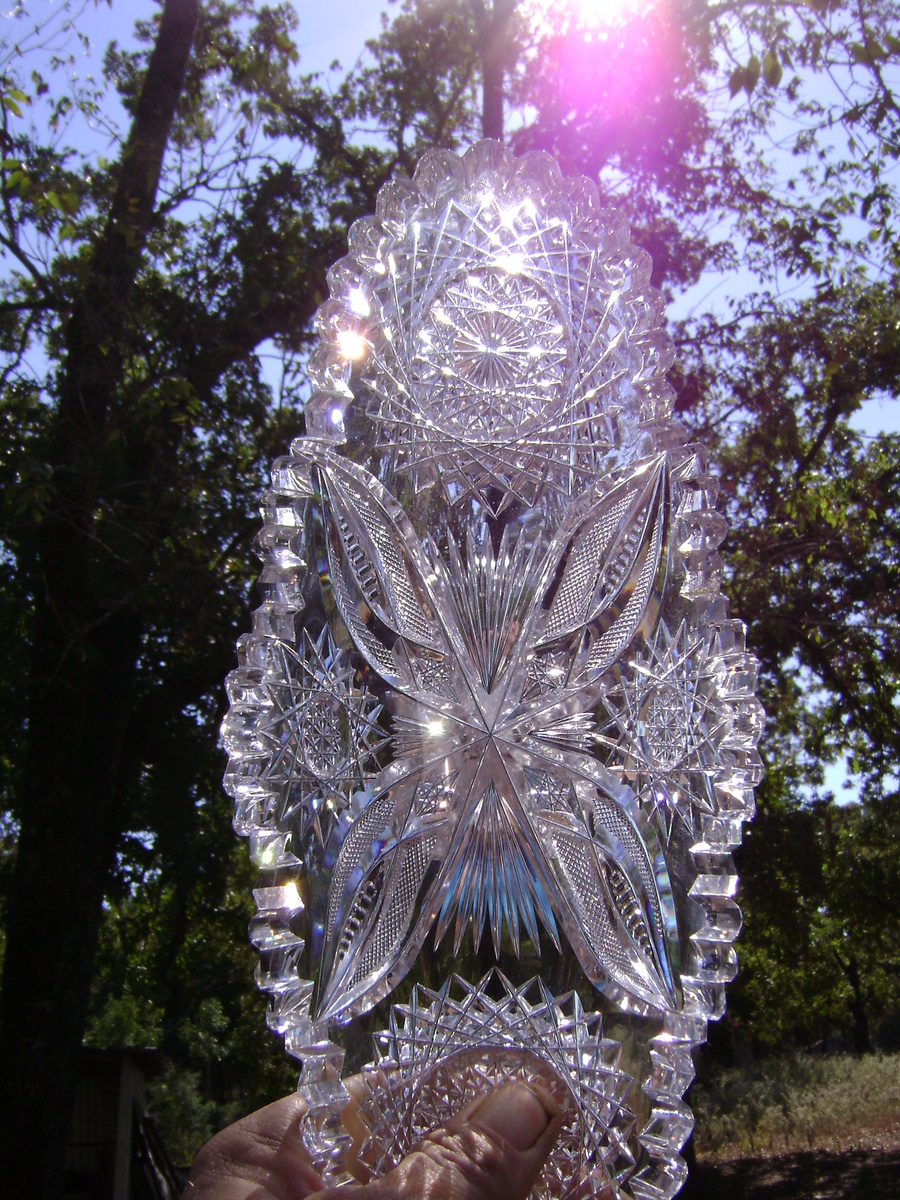 american brilliant cut glass