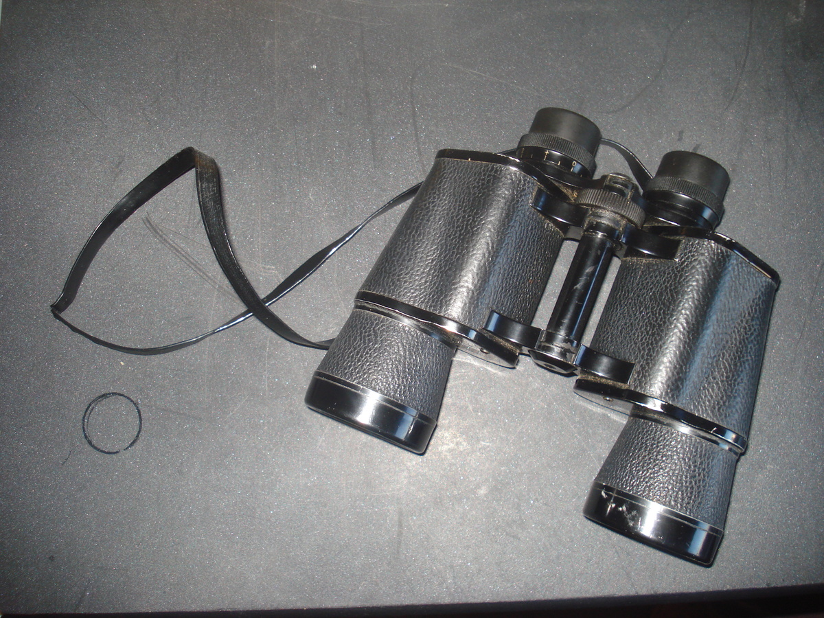 SCOPE Stereo blue Coated optics binoculars  7X50 376 ft at 1000yds No. T-12483