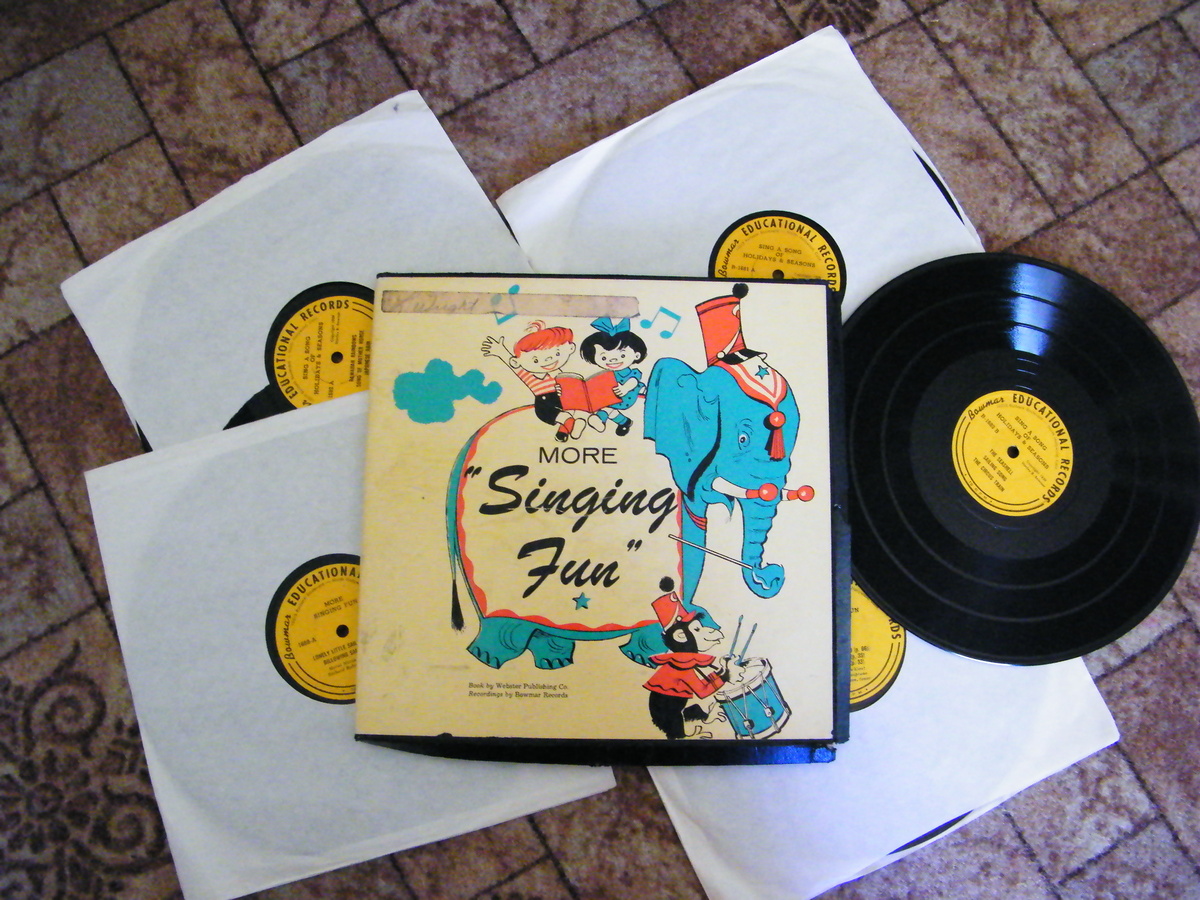 More Singing Fun 10" record set