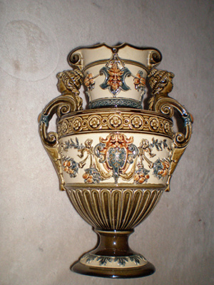 Majolica Vase