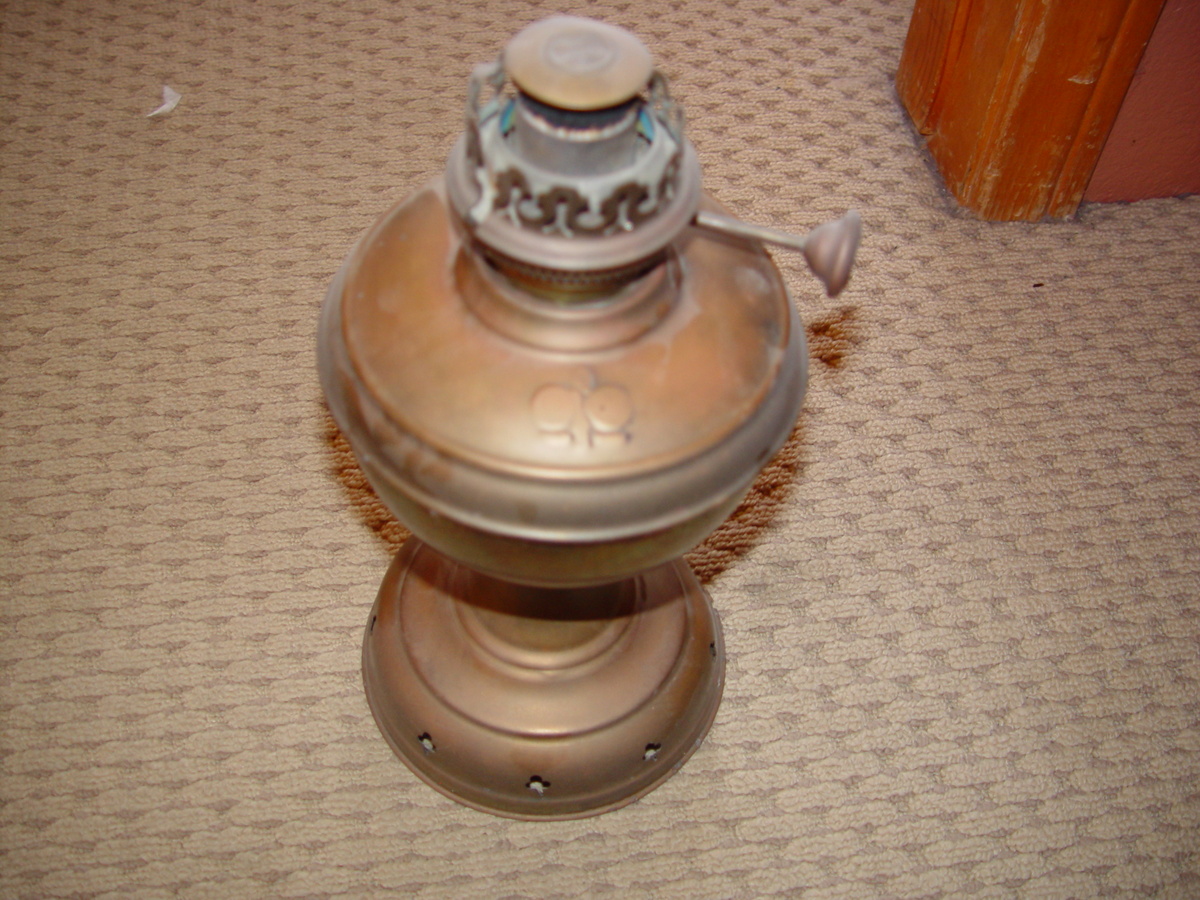 old oil lamp