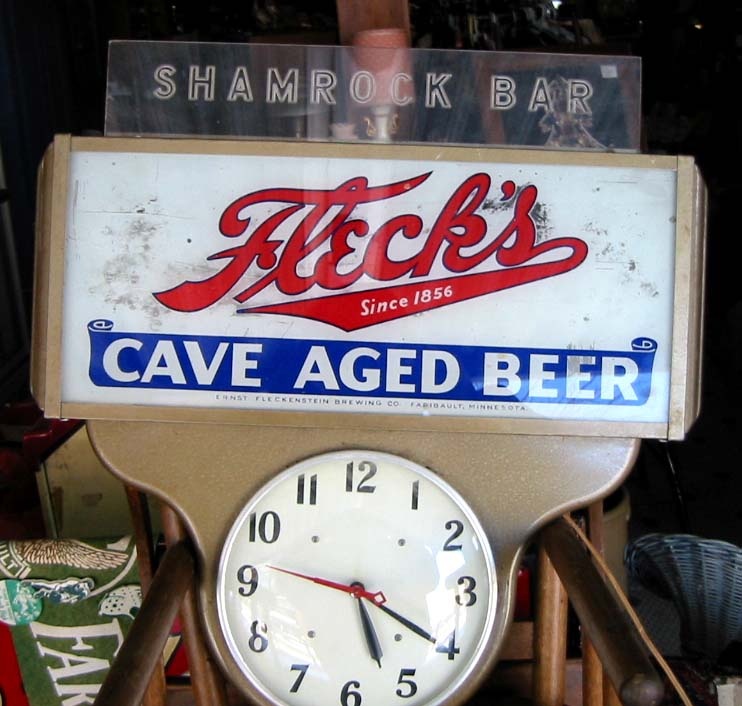 Fleck's beer-brewed in Faribault,Mn.