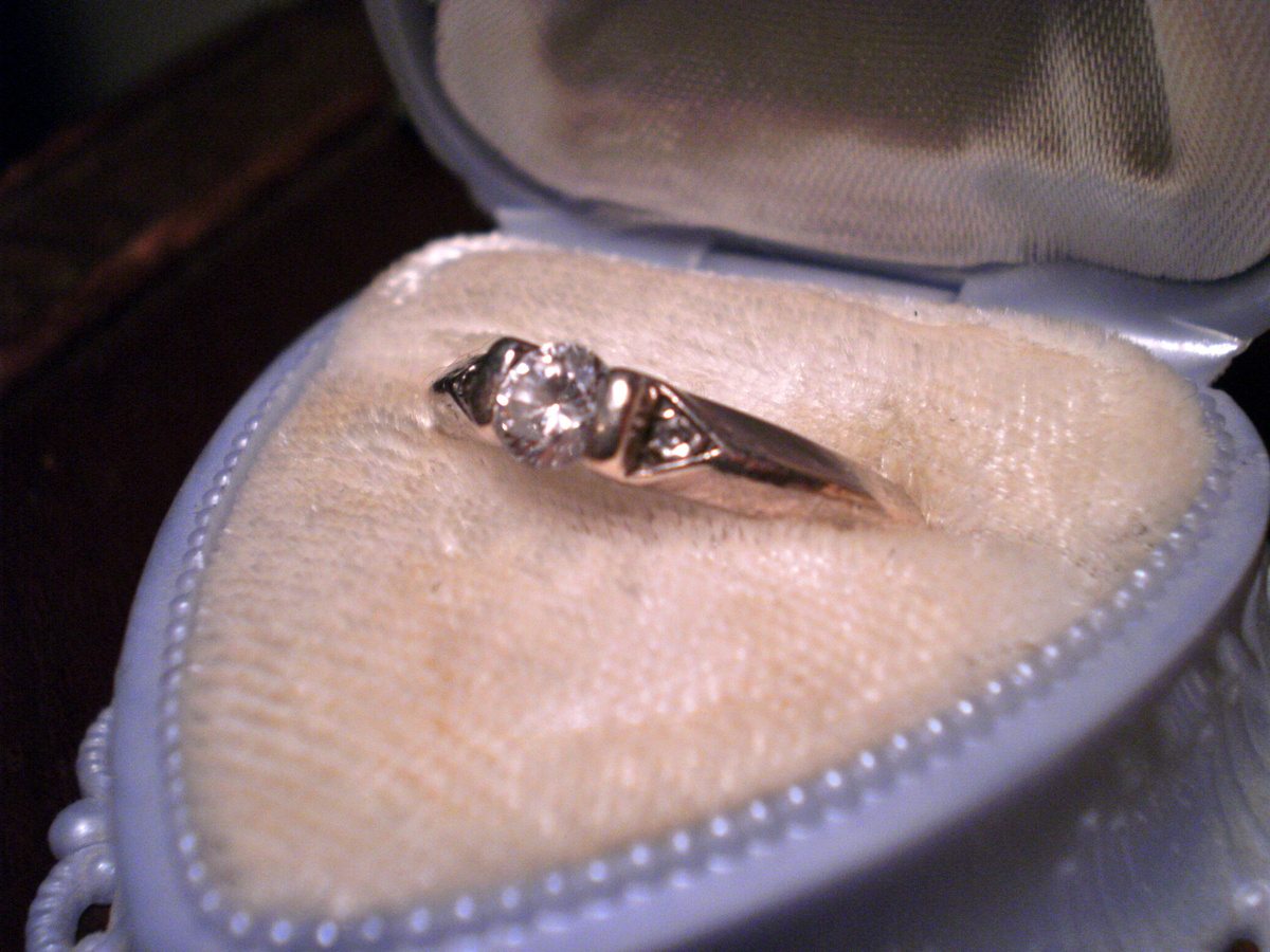 wedding rings for women on a table