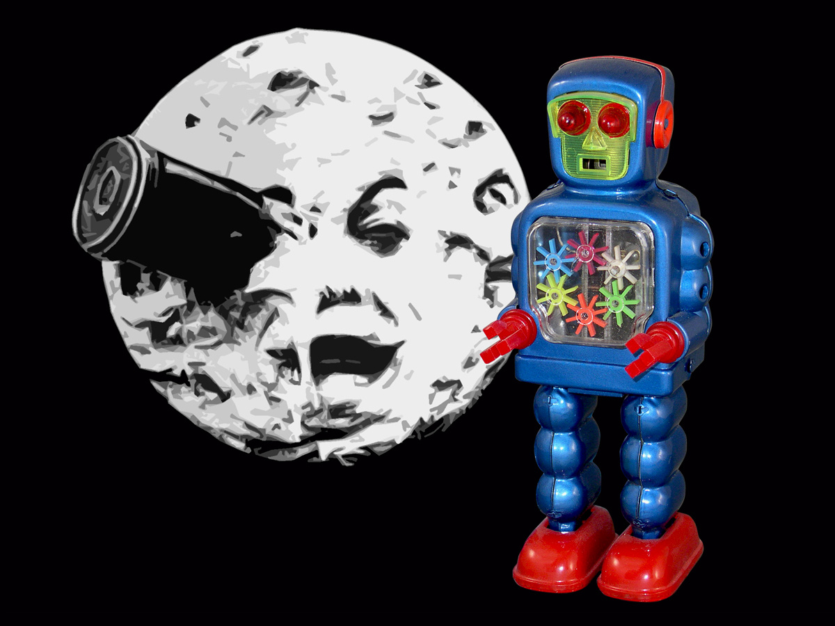 Battery operated High Wheel Robot