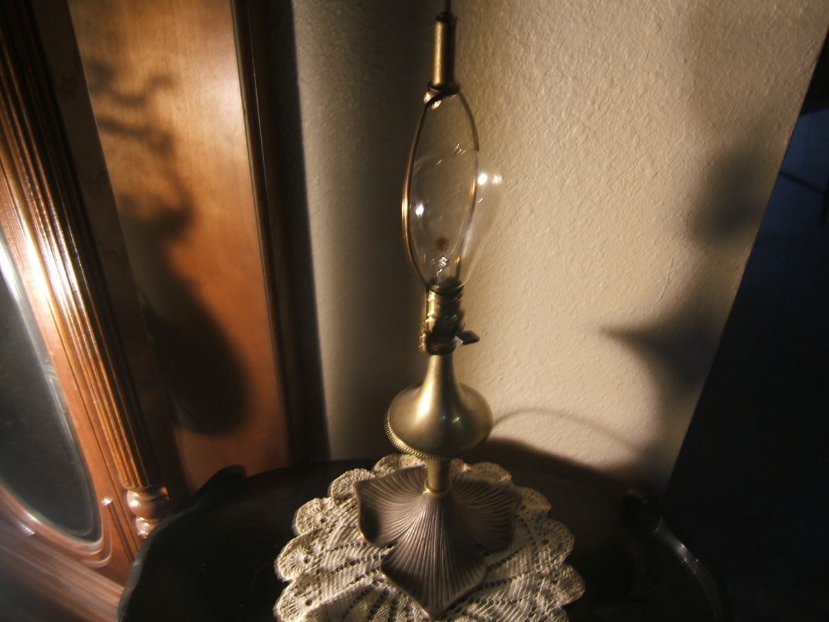 B&h table lamp & Edison bulb