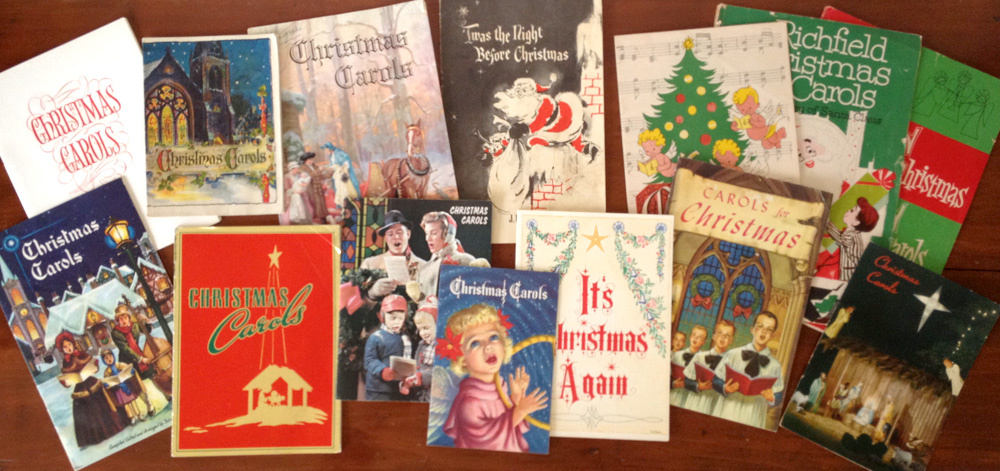 My Vast Collection of Vintage Christmas Carol Booklets - Christmas