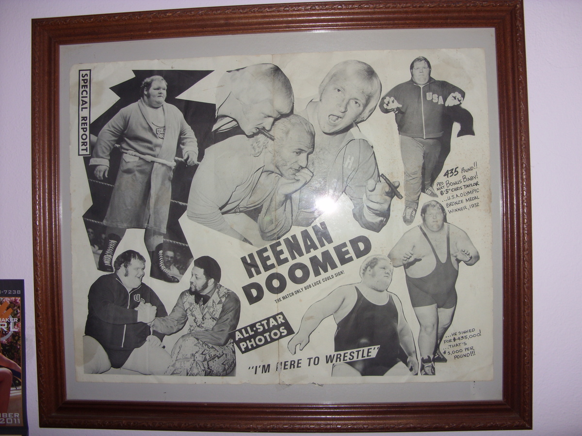 1970s bobby heenan promotinal poster - Posters and Prints