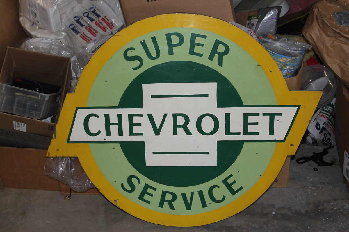 Super Chevrolet Service Sign - Signs