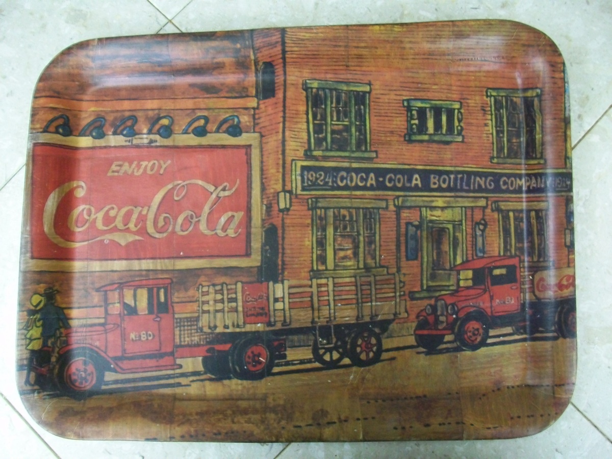 Unsual Coca Cola tray - Coca-Cola
