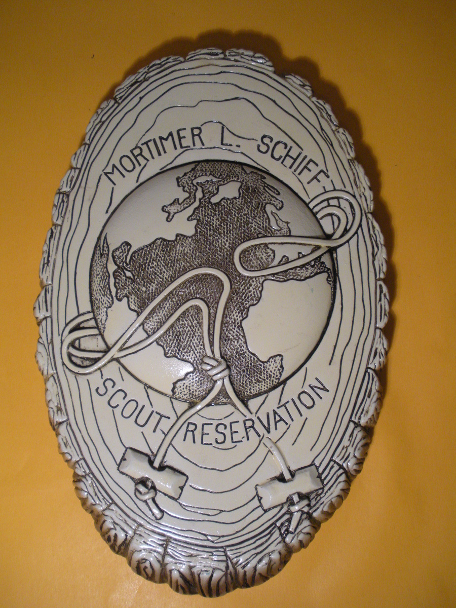 Mortimer L. Schiff Scout Reservation PLAQUE Boy Scouts of America BSA