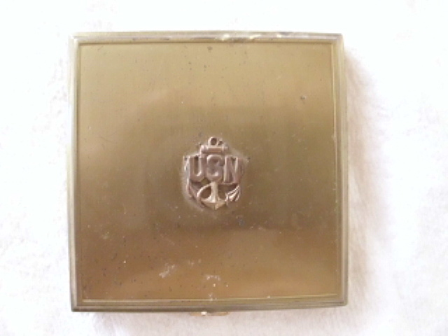 WWII Ladies Compact USN