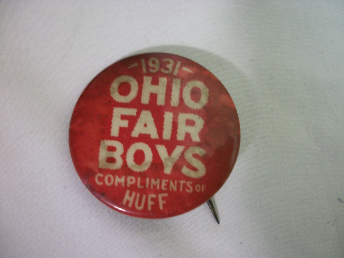 1931 OHIO FAIR BOYS  COMPLIMENTS of HUFF