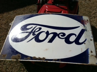 Metal Ford Sign