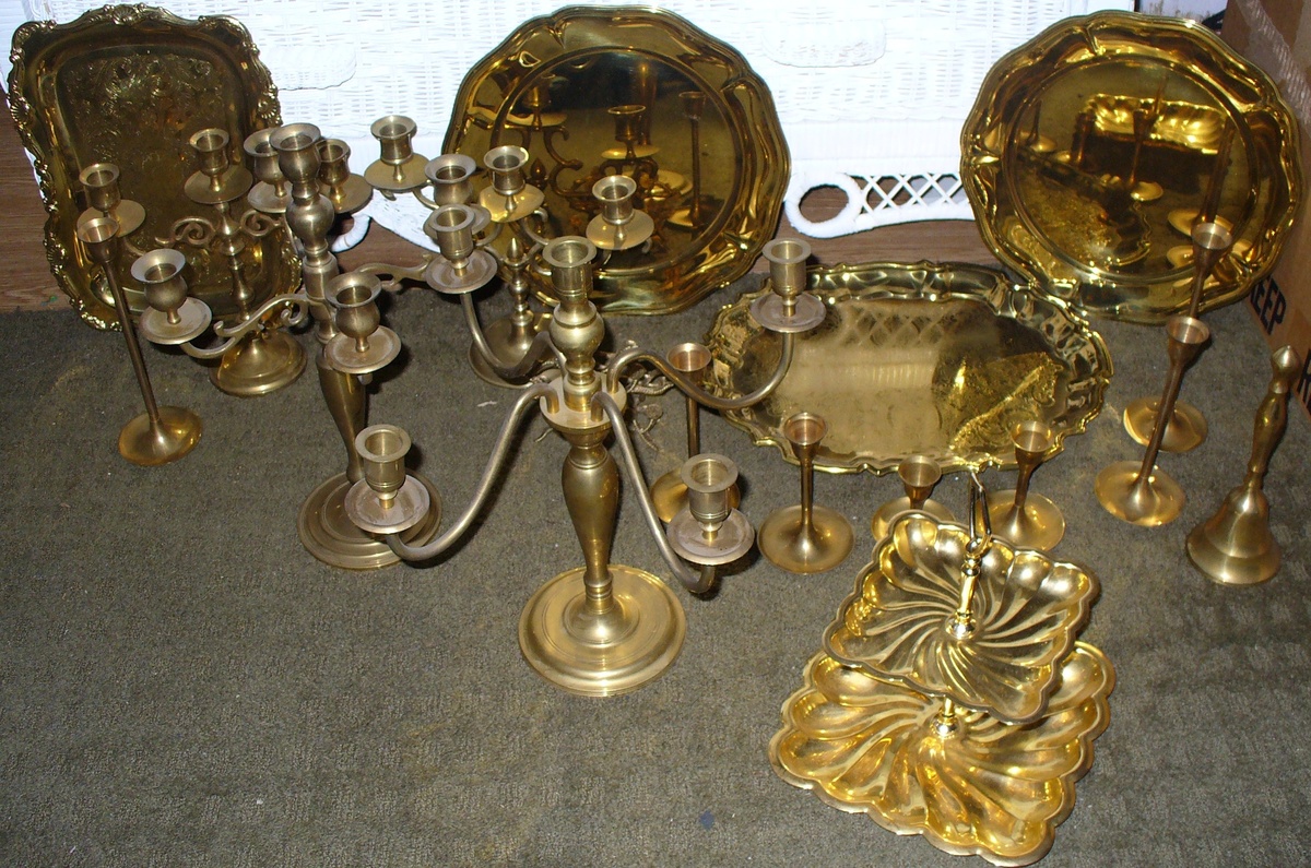 Brass Candelabra - Lamps
