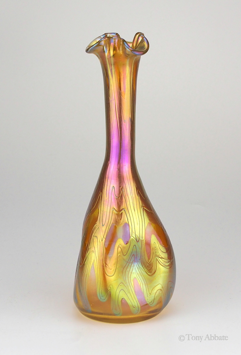 Loetz Phänomen Genre 7773  production #7468 circa 1898 - Art Nouveau