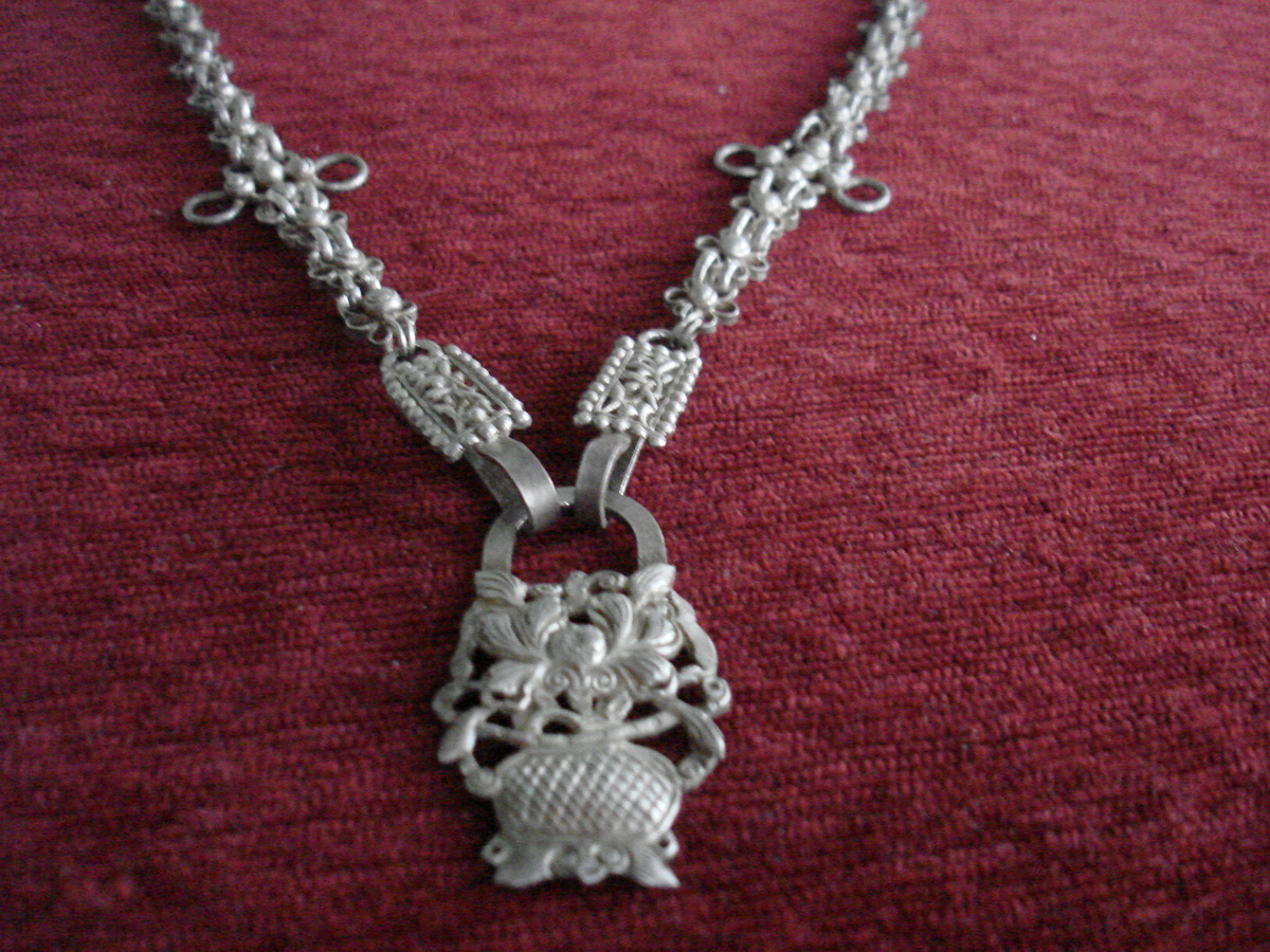 Silver Necklace....Chatelaine?? - Fine Jewelry