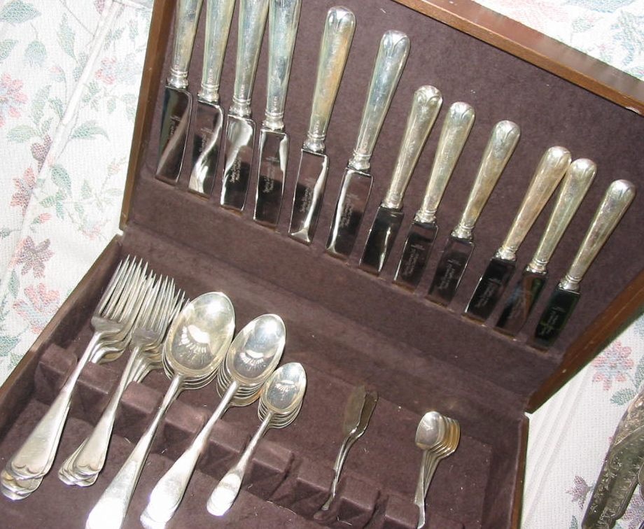 quasi-antique sterling flatware