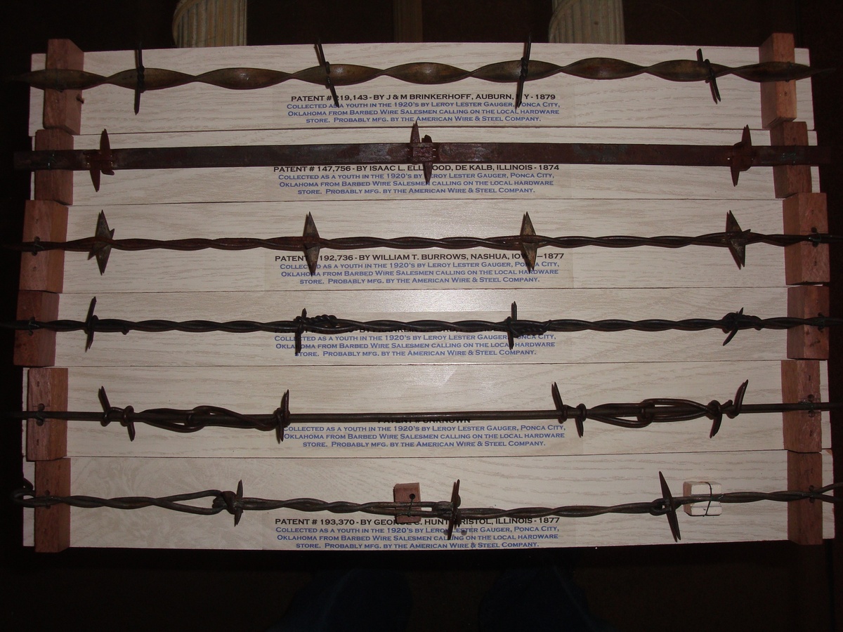 BARBED WIRE SALESMAN SAMPLES