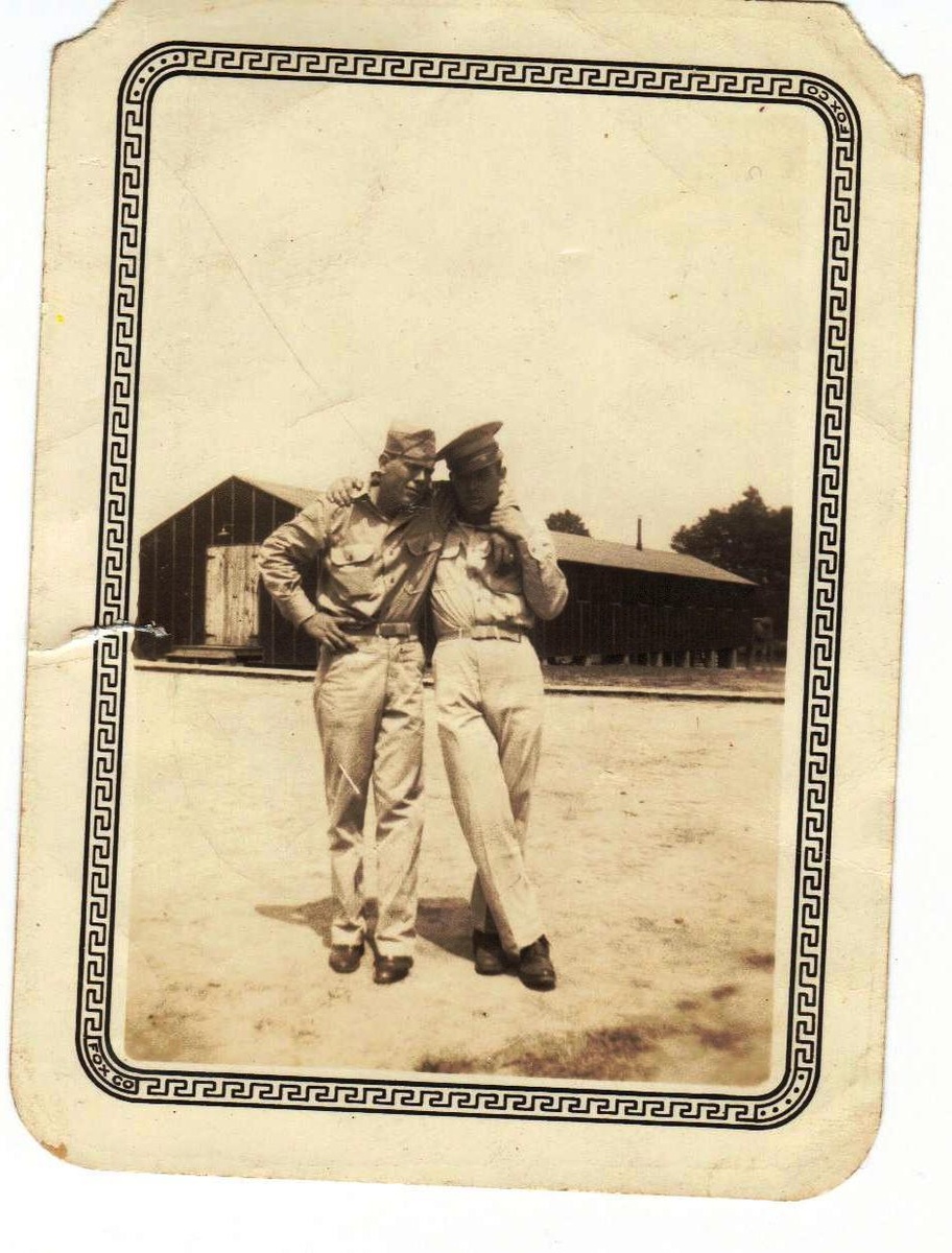 My Dad and one of his buddies in WWII