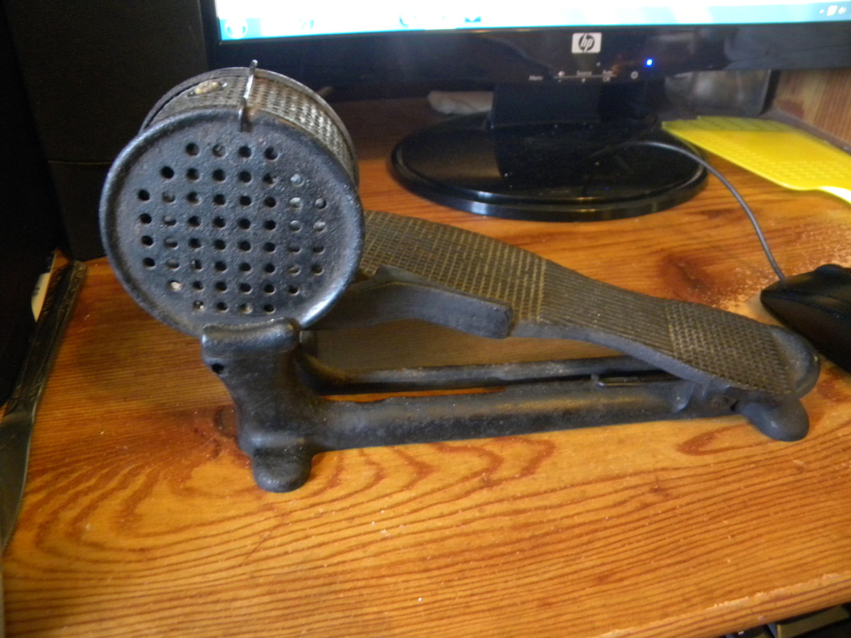 SOLVED.....Cast iron foot pedal