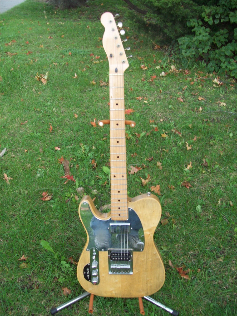 My Left Handed Schecter Telecaster - Guitars