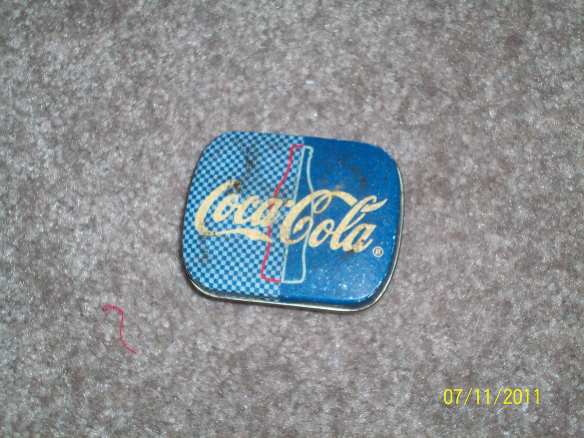 coca-cola tin - Coca-Cola