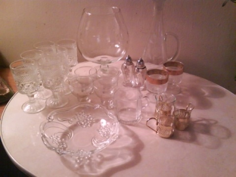 Vintage Glassware (additional closeups & info enclosed)