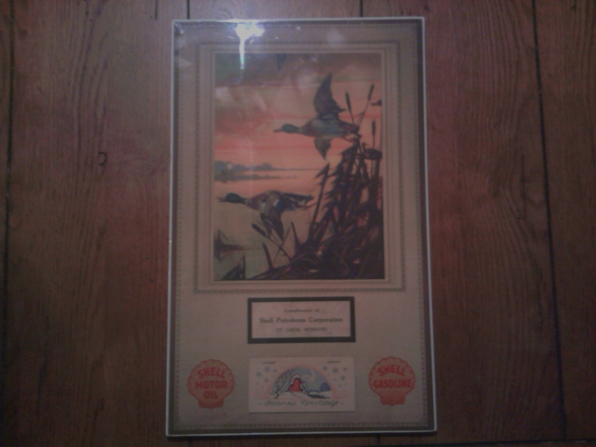 Shell Petroleum Calendar 1930's - Petroliana