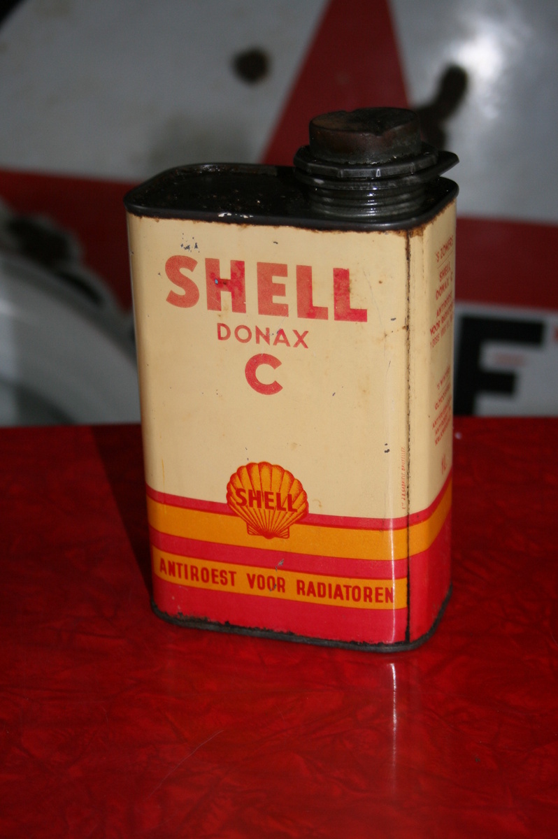 shell oil can - Petroliana