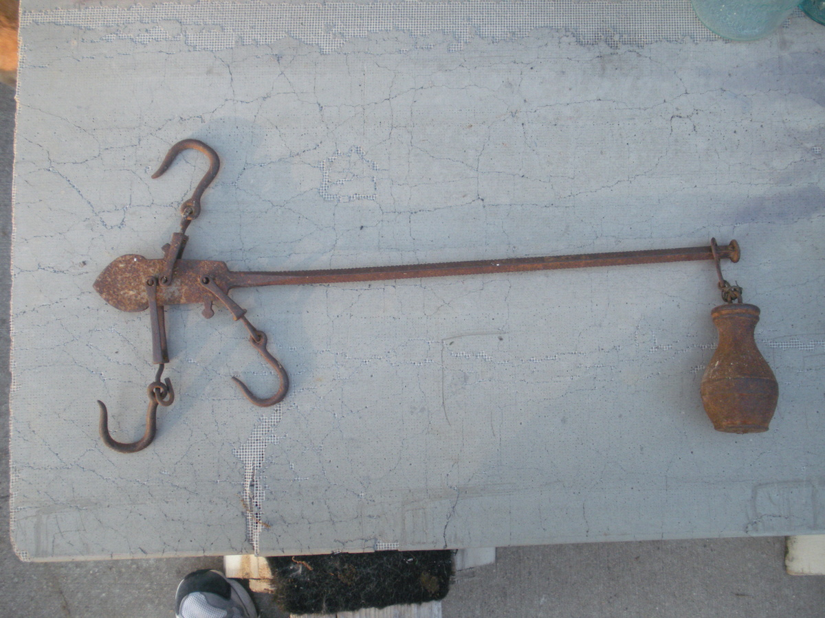 Cast Iron Scales with Pea Weight ...  - Tools and Hardware
