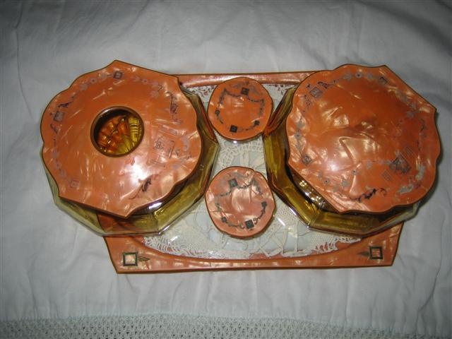 Art Deco Vanity Set for M'lady