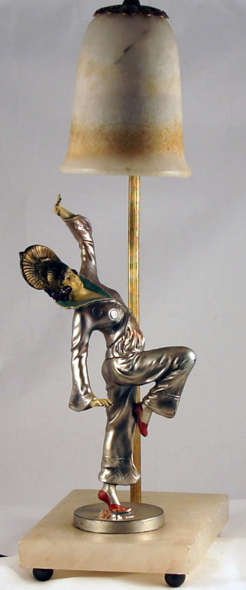 Another Deco Lamp in the Manner of Gerdago.