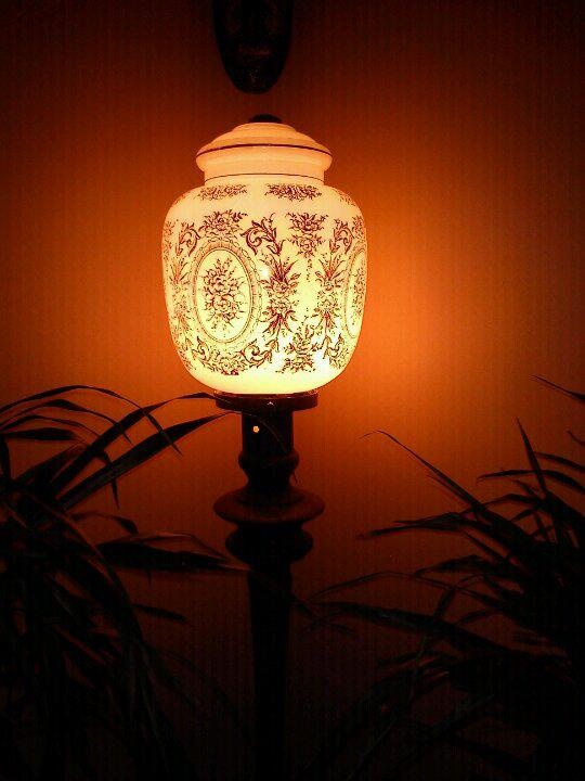 my lamp.... what is this/ its beautiful but i have no clue what it is
