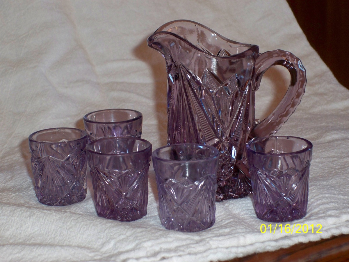 Minature Purple Glass