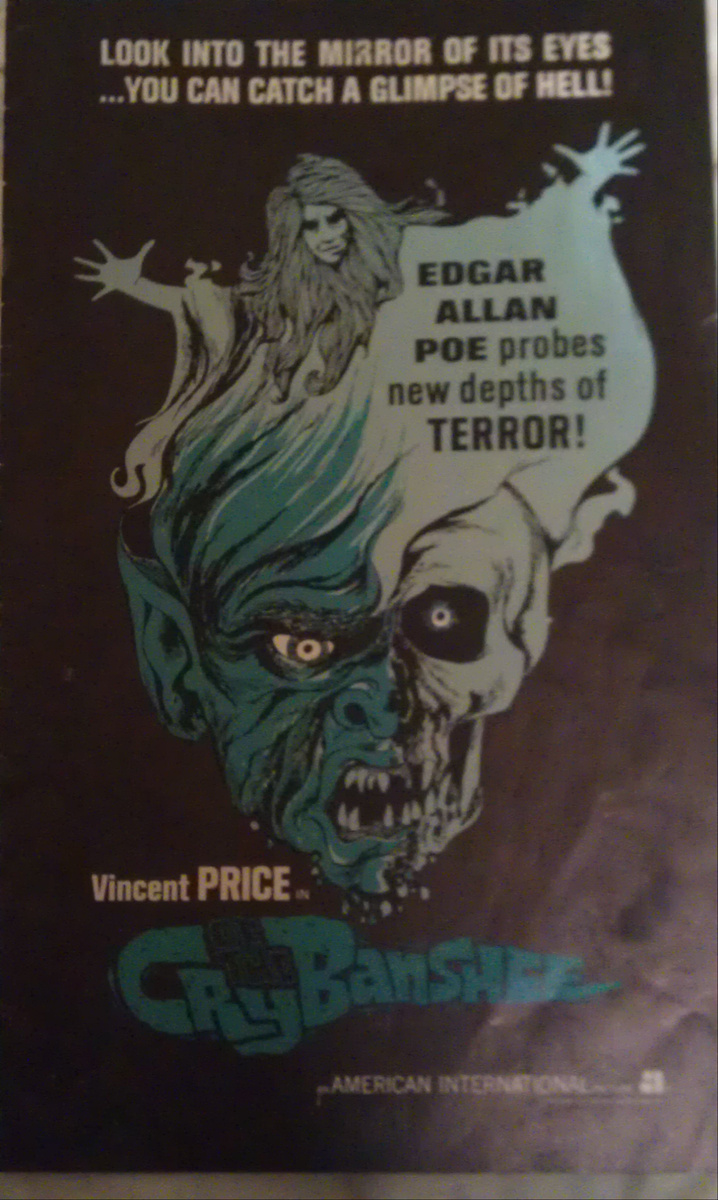Cry of The Banshee Pressbook starring Vincent Price