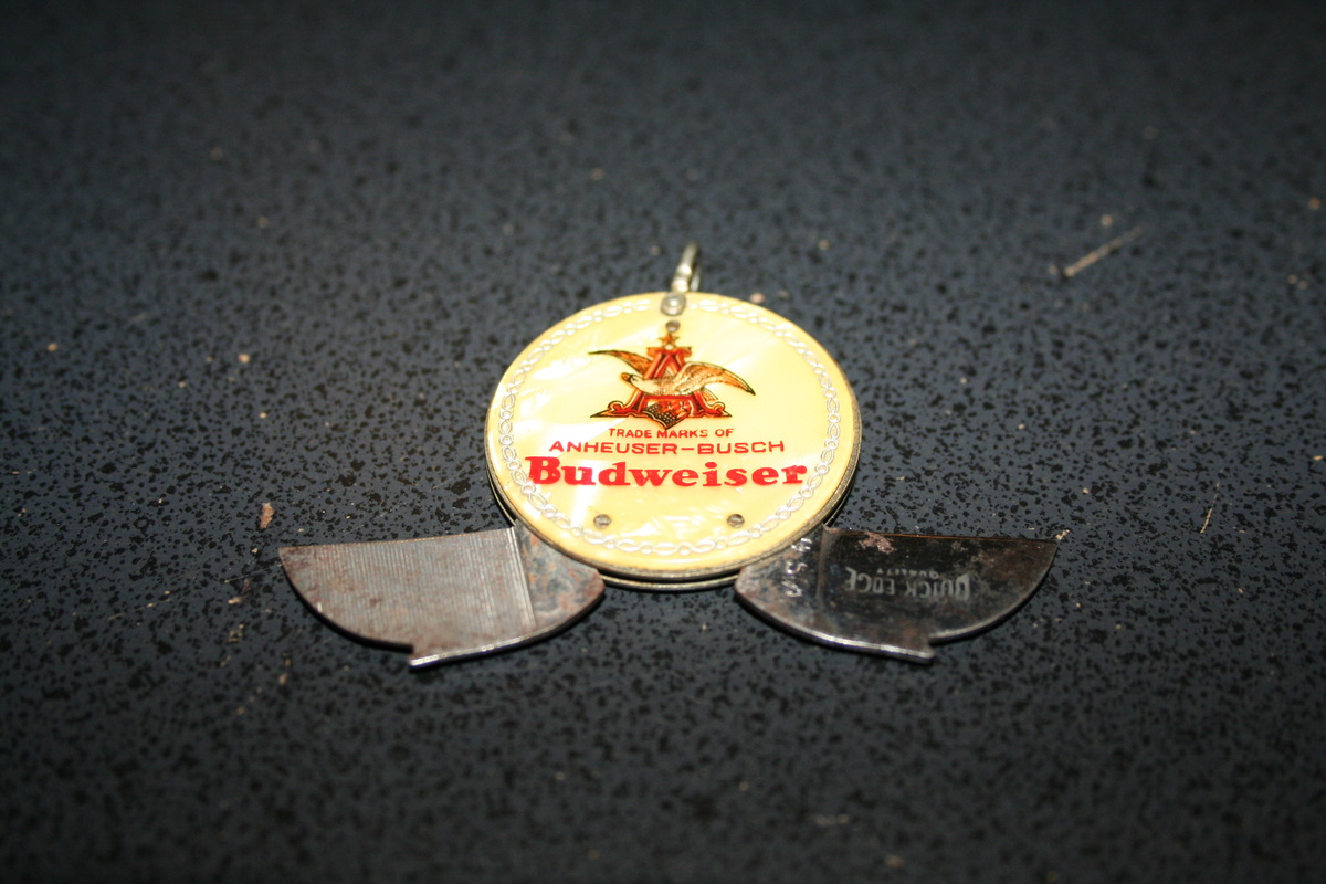 Anheuser-Busch Keychain Knife and File