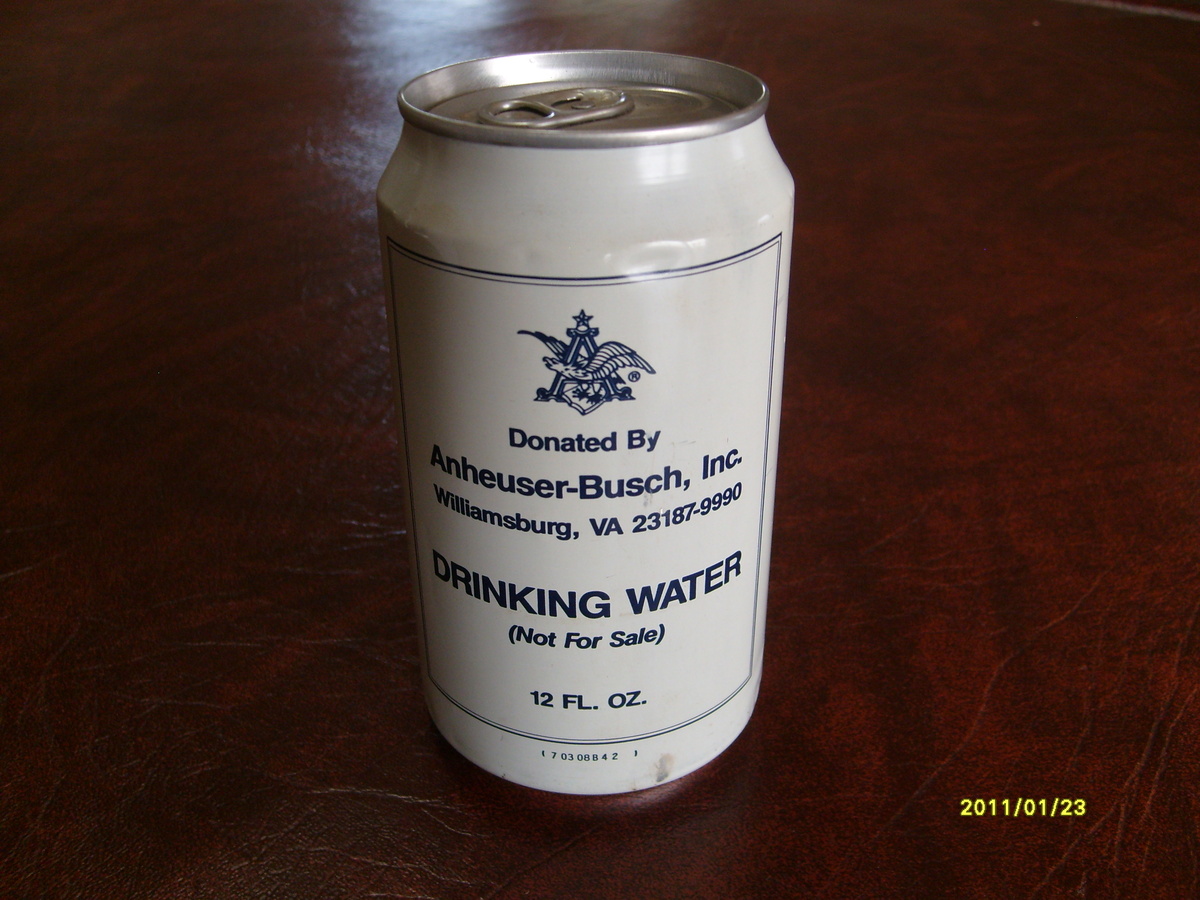 Budweiser Water Can