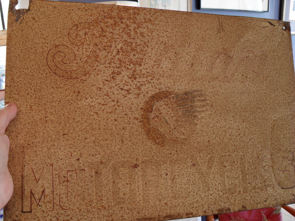 Indian Motorcycle Metal Sign