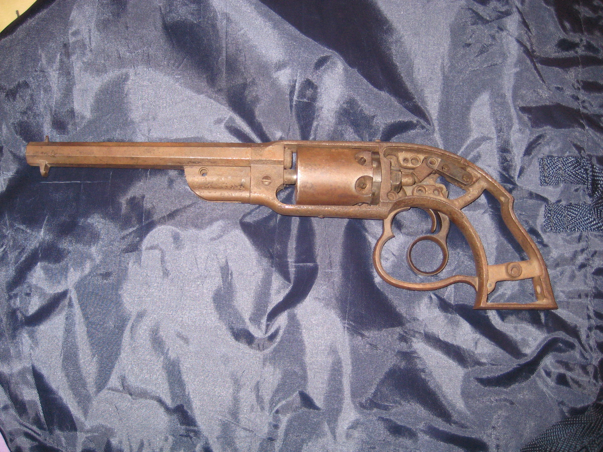 1856 savage navy revolver - Military and Wartime