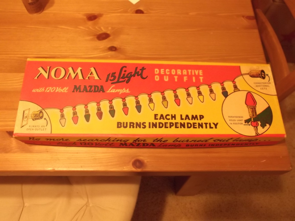 Vintage Noma Christmas Lights