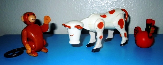 Fisher-Price animals, people, furniture, building - Action Figures