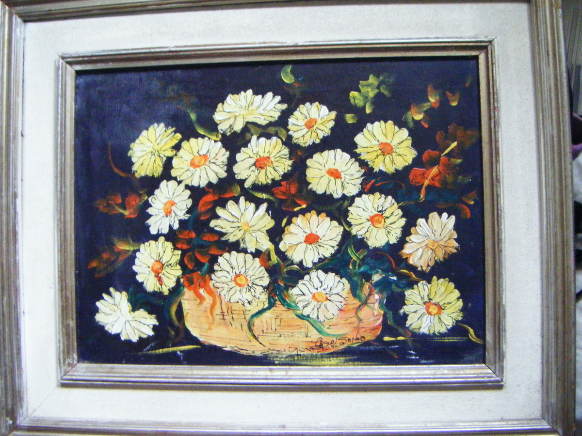 Old oil painting. - Posters and Prints