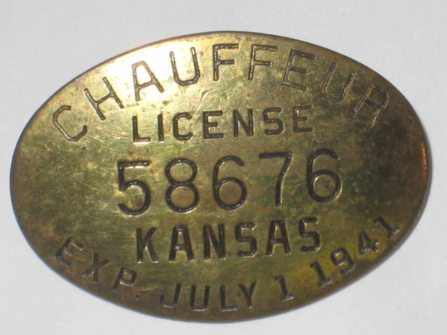 Chauffeurs license