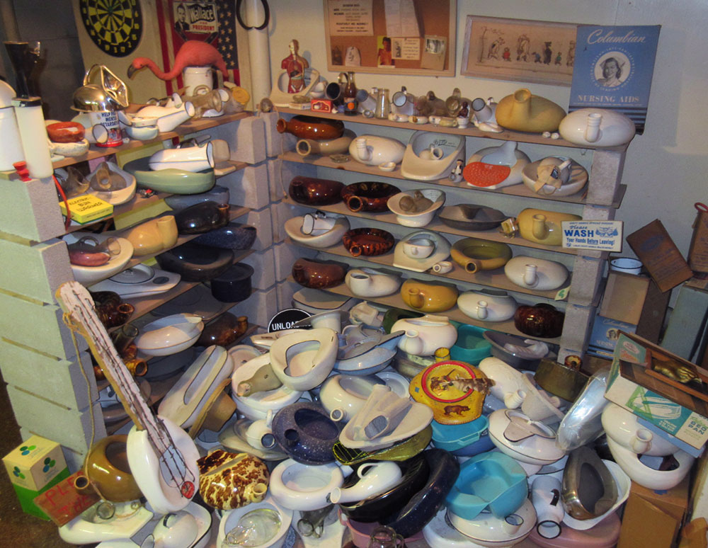 World’s Foremost Bedpan Collector Celebrates Objects Most People Pooh