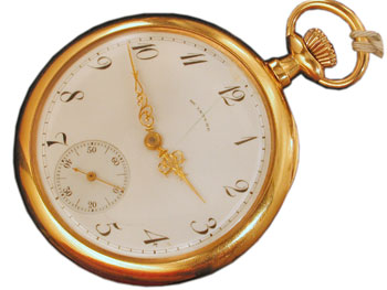 pocket watch with timer