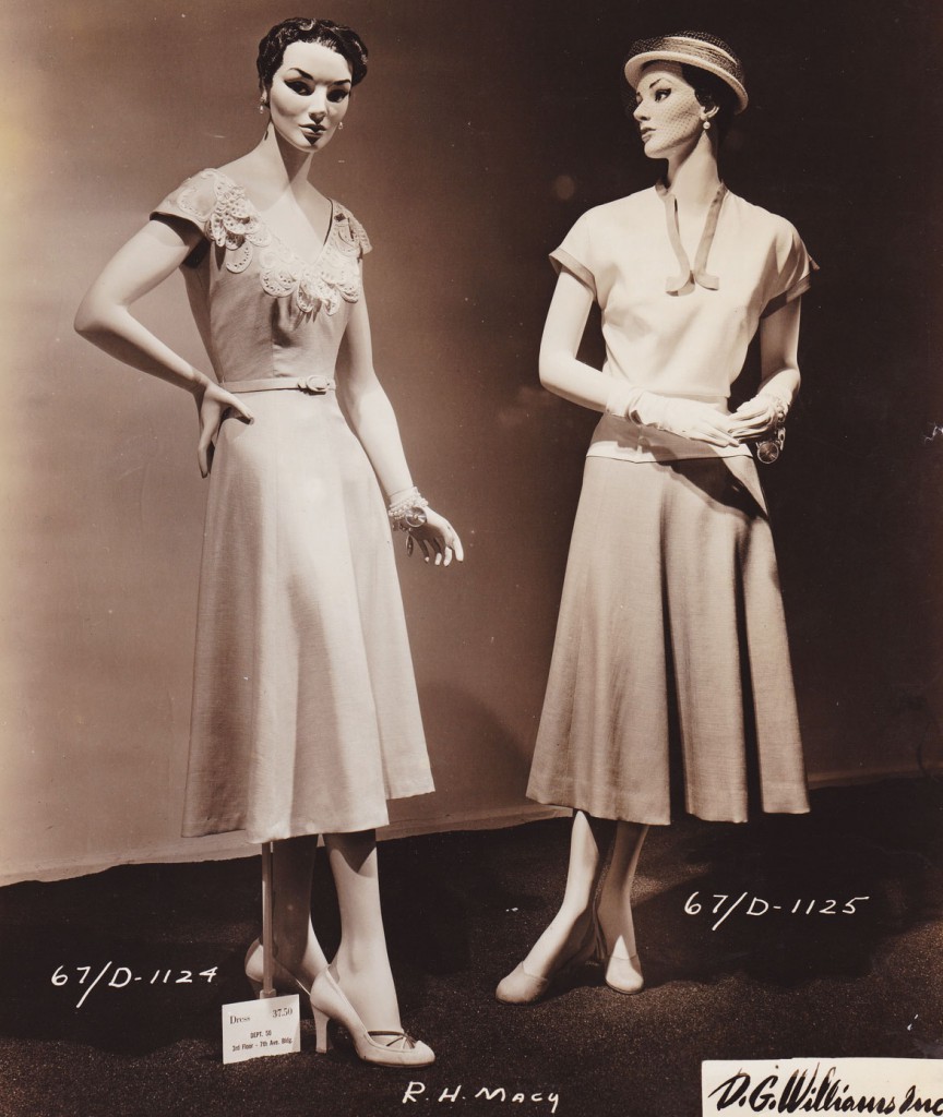 Stylist vintage fashion mannequin MOMA fashion cloth