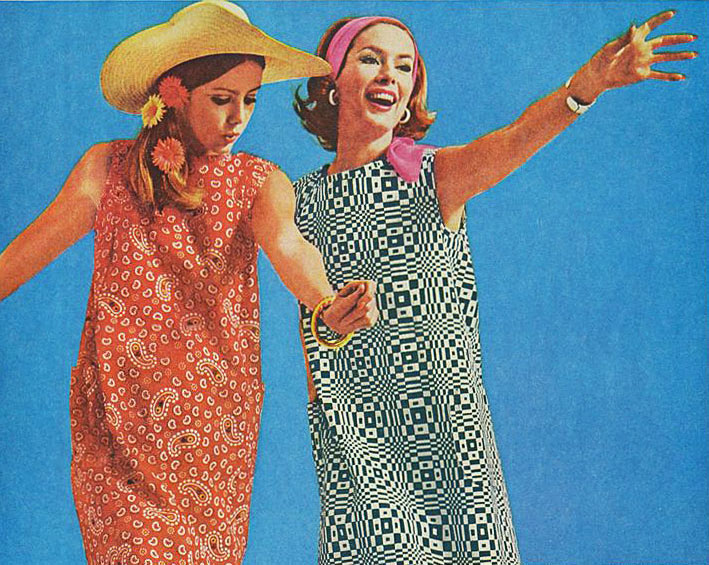 paper dresses 1960s